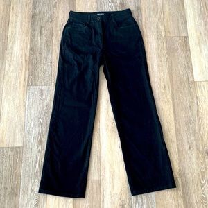 Frank & Oak Black Size 4 The Jane Straight Leg Pant